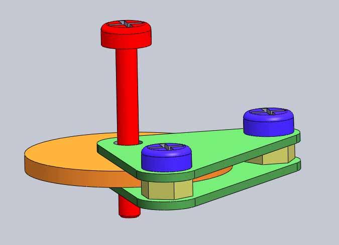 Регулирующее устройство для стола 3D принтера